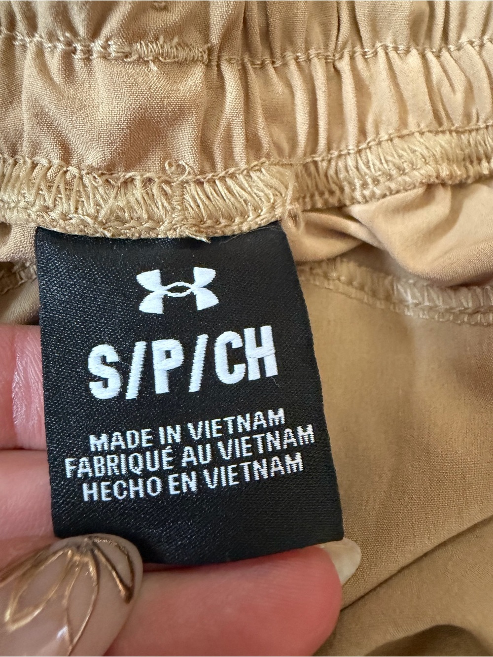 Under Armour Khaki Cargo Jogger Pants | Women’s Small - Picture 2 of 6
